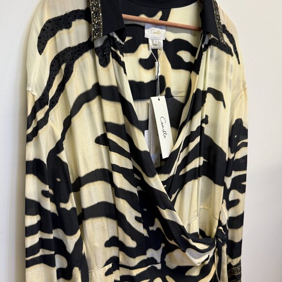 Camilla twist front shirt dress - Picture 5 of 9